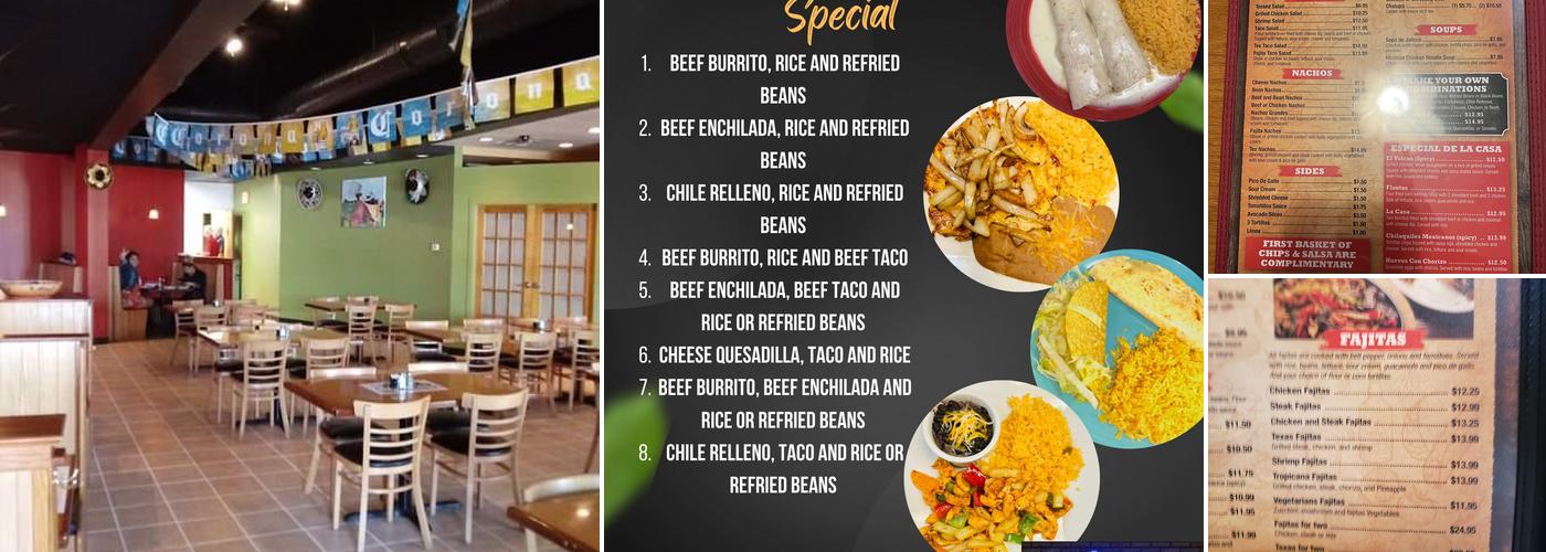 Los Primos Mexican Restaurant Menu