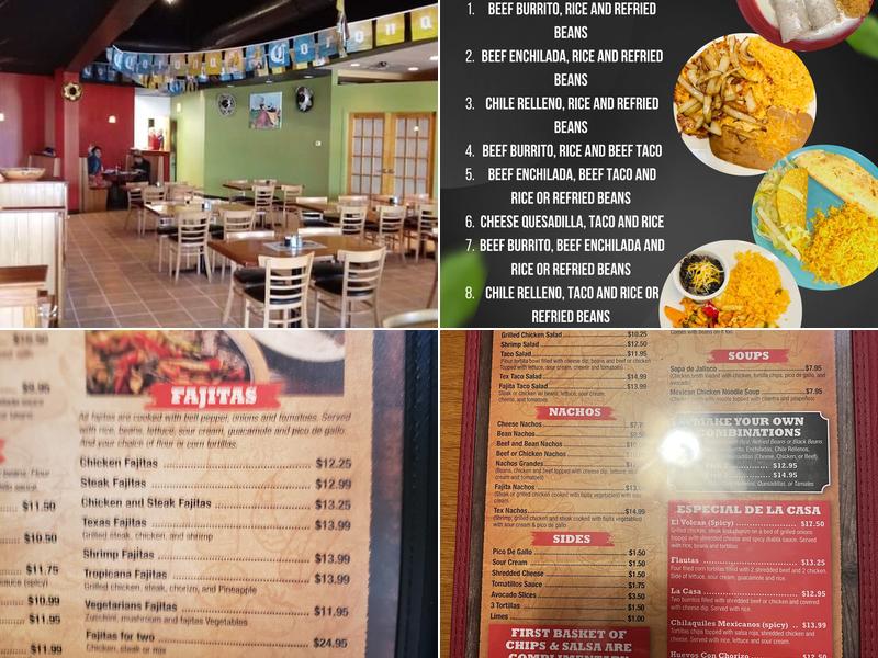 Los Primos Mexican Restaurant Menu