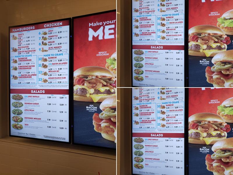 Wendy's Menu