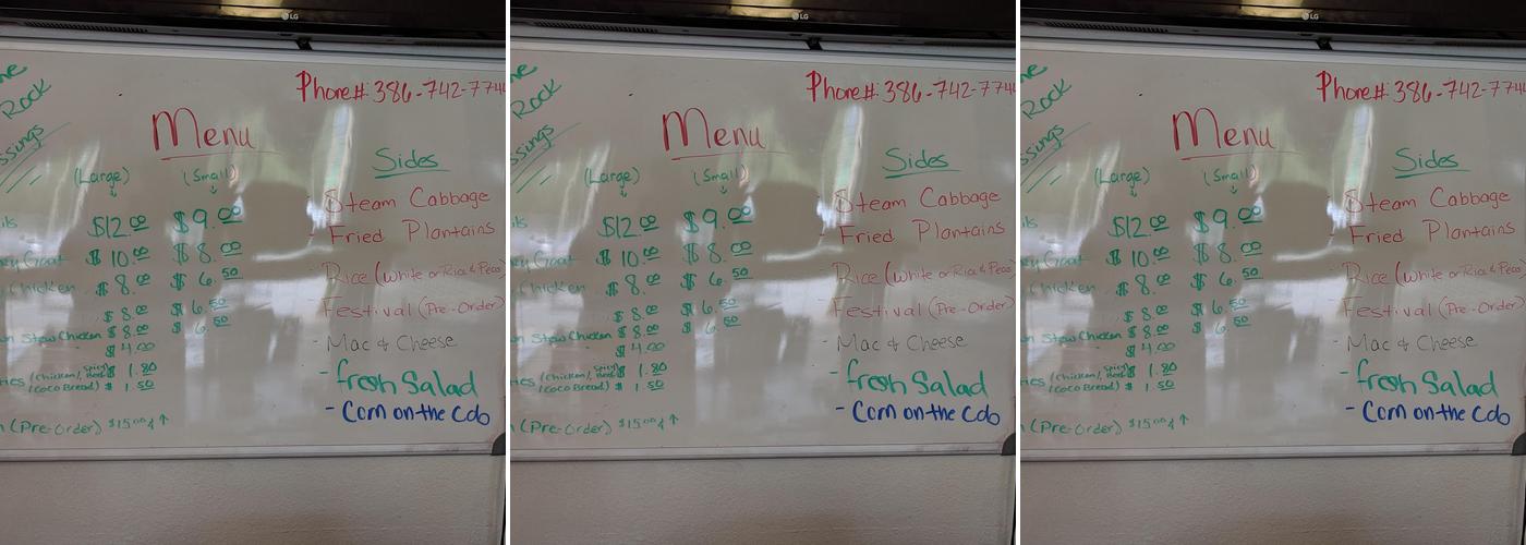 Jam Rock Country Style Jerk Menu