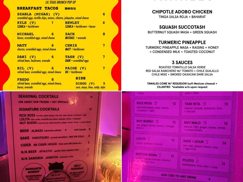 Pokito Menu