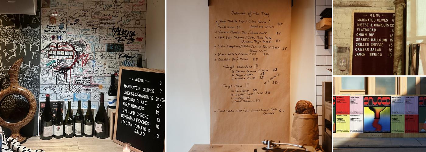 Sauced Menu