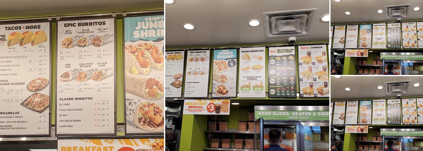 Del Taco Menu