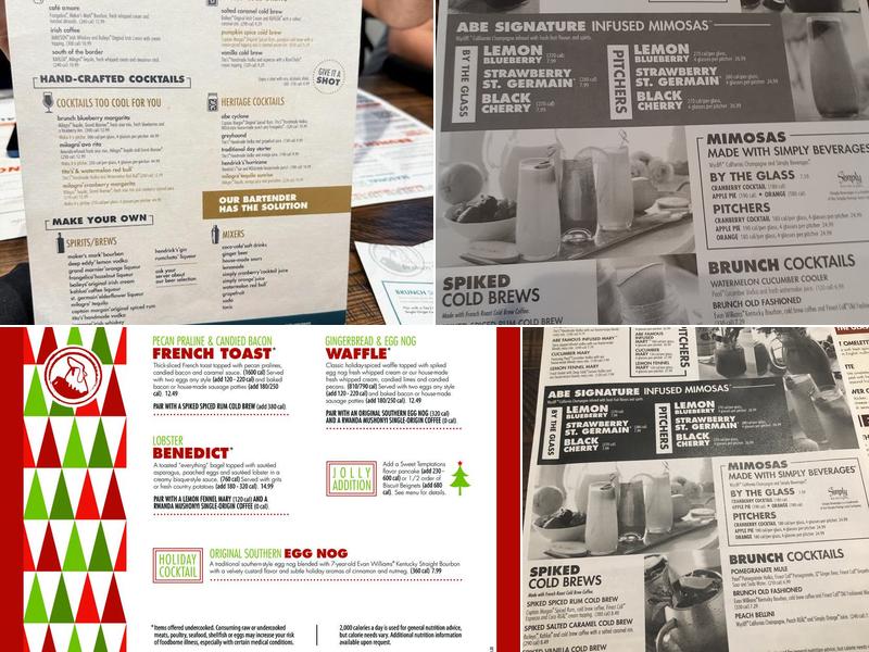 Another Broken Egg Cafe Menu