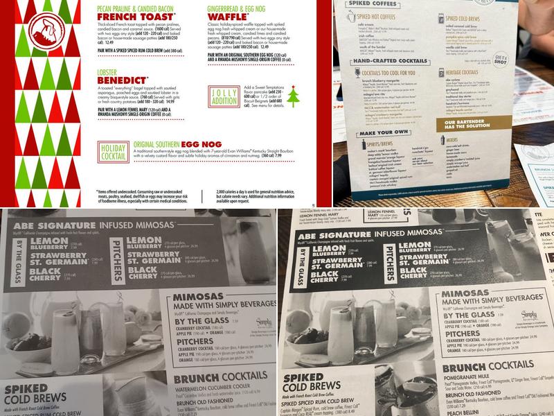 Another Broken Egg Cafe Menu