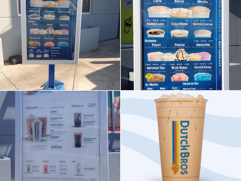 Dutch Bros Coffee Menu