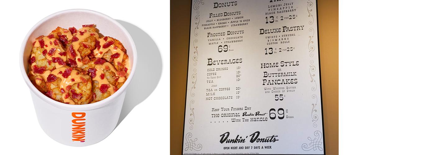 Dunkin' Menu