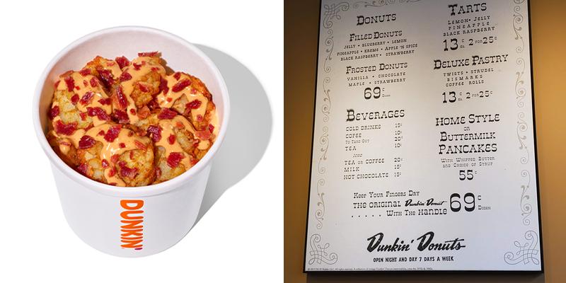 Dunkin' Menu