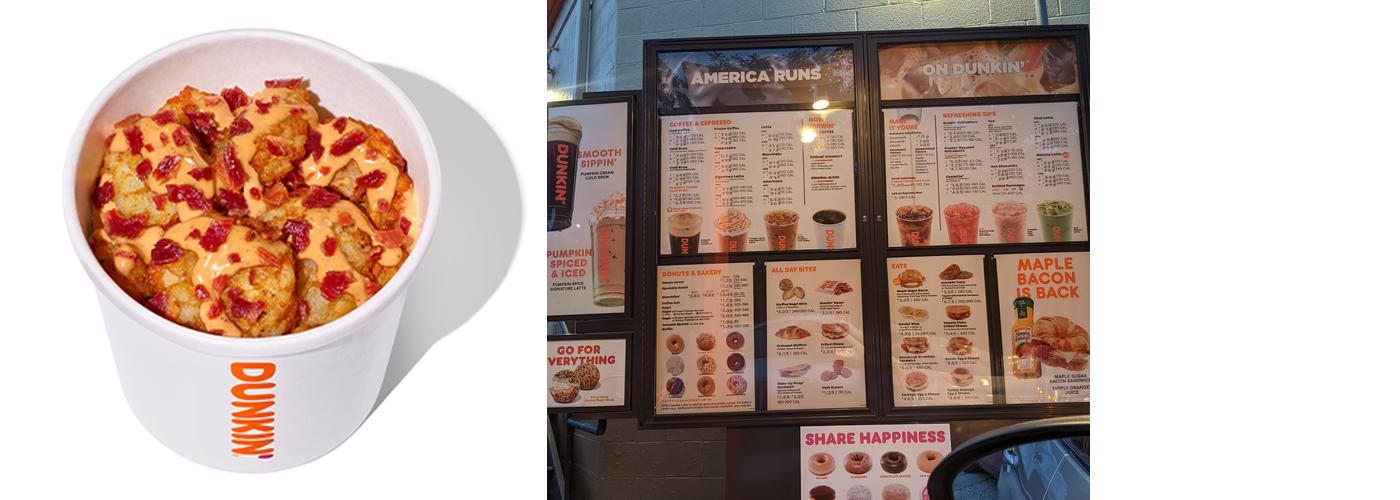 Dunkin' Menu
