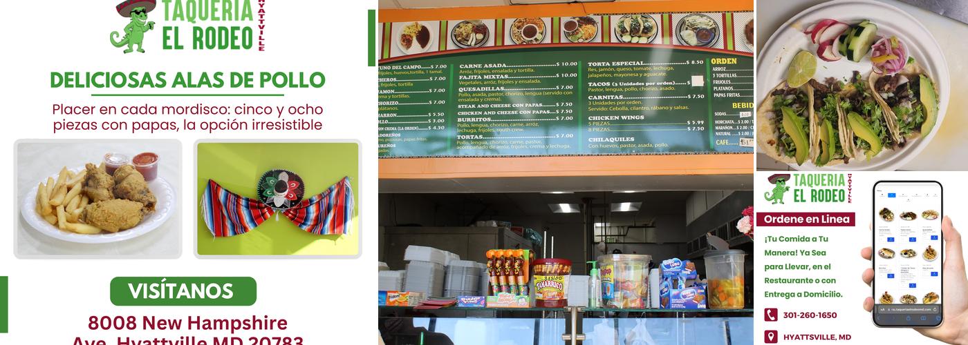 Taqueria El Rodeo Menu