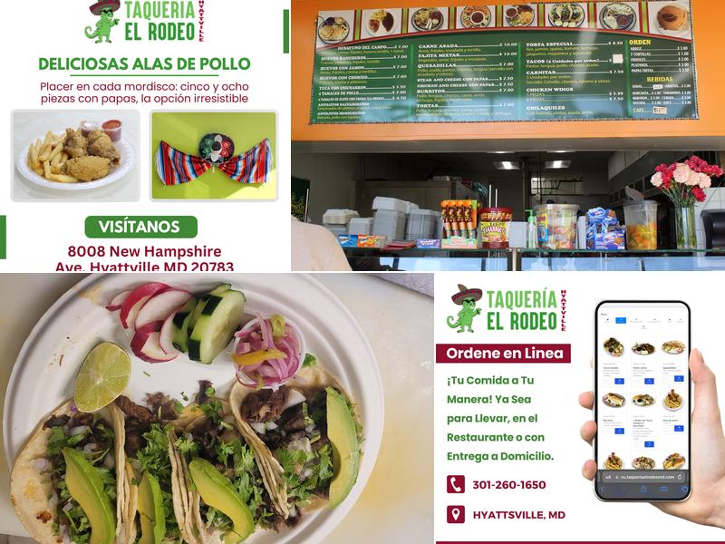 Taqueria El Rodeo Menu