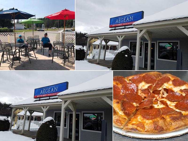 Aegean pizza and Seafood