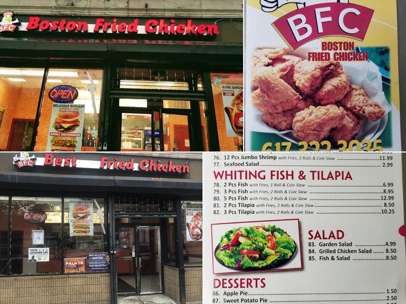 Best fried chicken 1198 Blue Hill Avenue, Mattapan