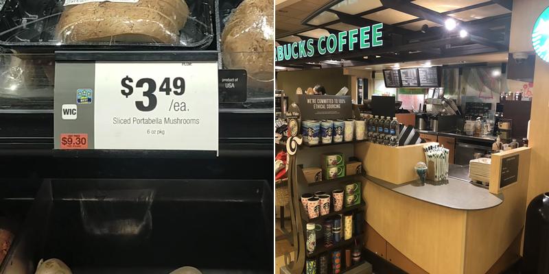 Starbucks Menu