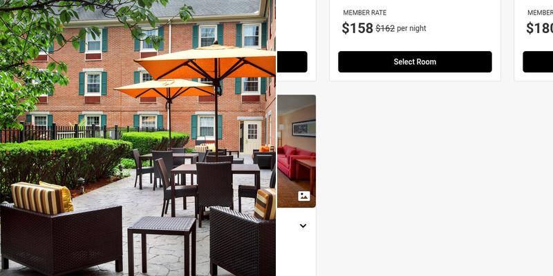 Sonesta Select Boston Danvers Menu