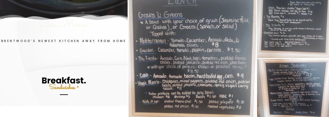 Brew Menu