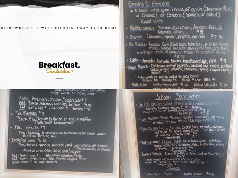 Brew Menu