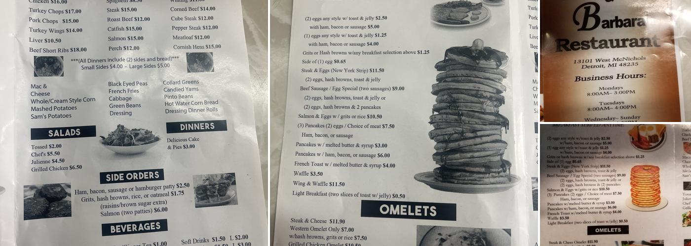 Breakfast & Burgers by Cutters Menu