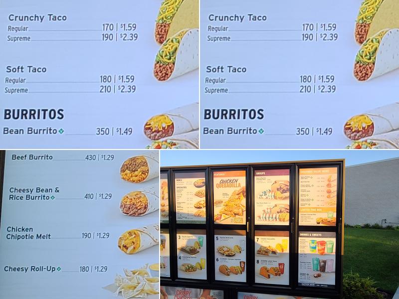 Taco Bell Menu