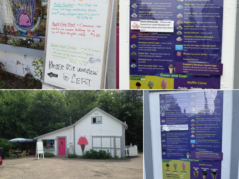 nita mae's scoop Menu