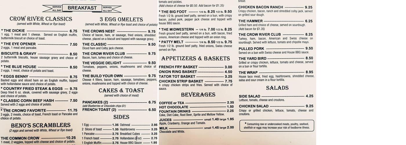 Restaurant Menu
