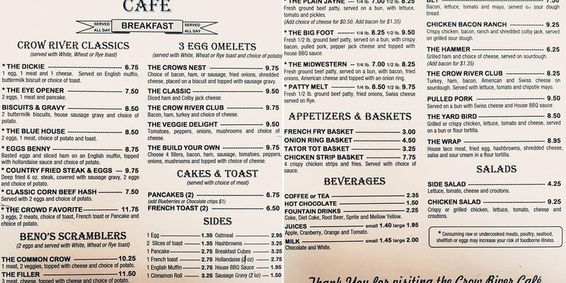 Restaurant Menu