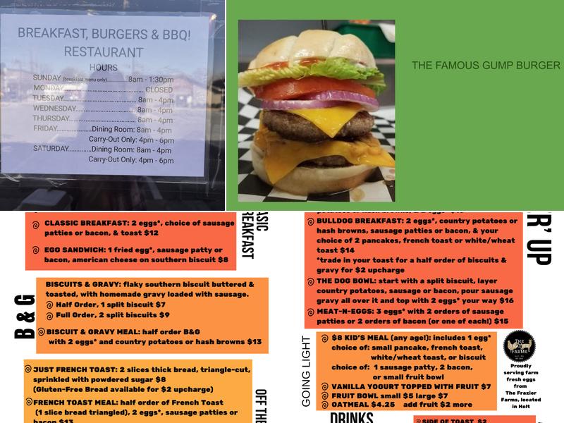 Hoffman's D'Creamery Menu