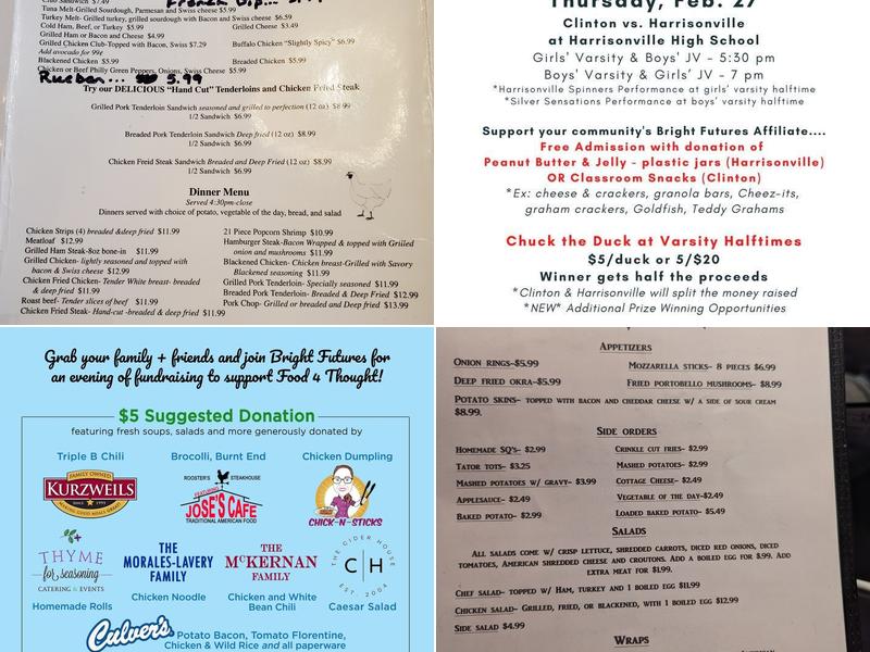 Jose's Cafe (Rooster's Steakhouse) Menu