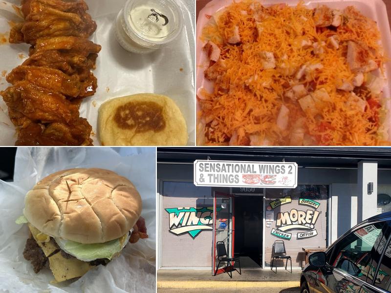 Sensational Wings & Things 9050 Millbranch Rd, Southaven