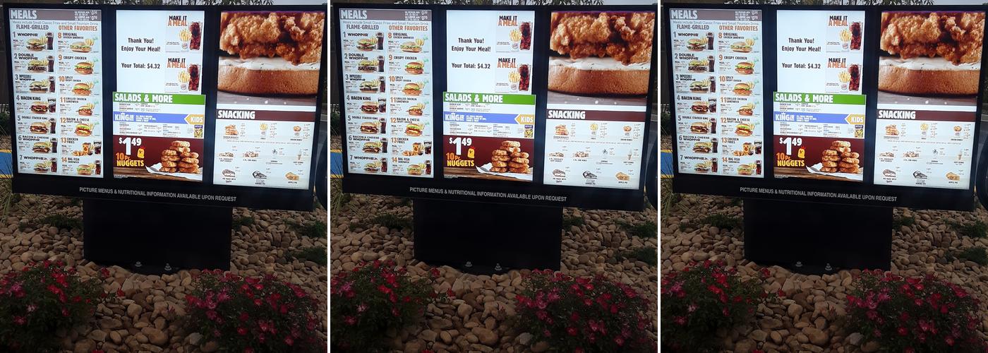 Burger King Menu