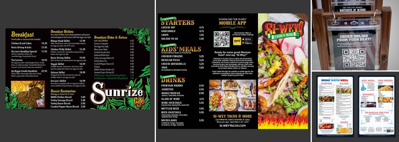 Avocado's Bar &Grill Menu