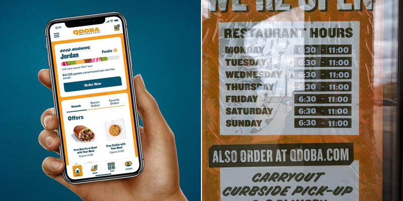 QDOBA Mexican Eats Menu