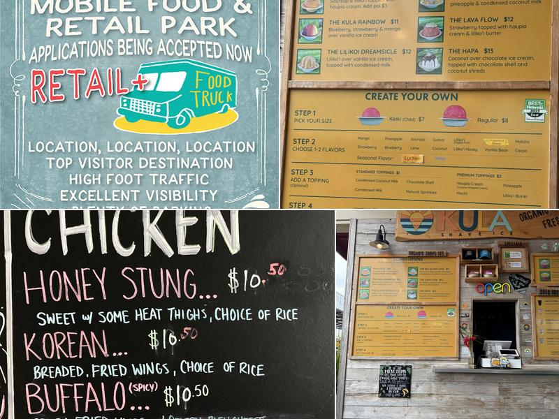Hilo Farmers Market Kitchen Menu