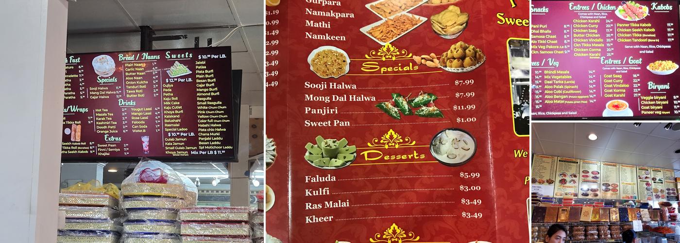 Niralla Restaurant Menu