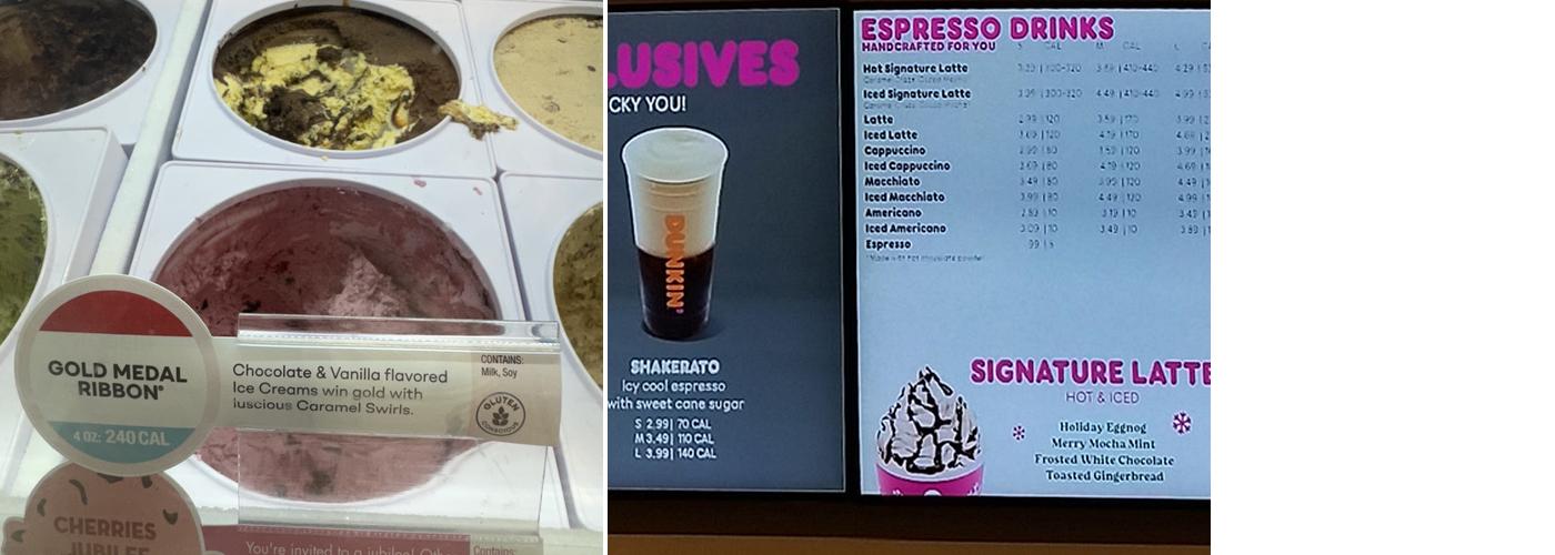 Dunkin' Menu