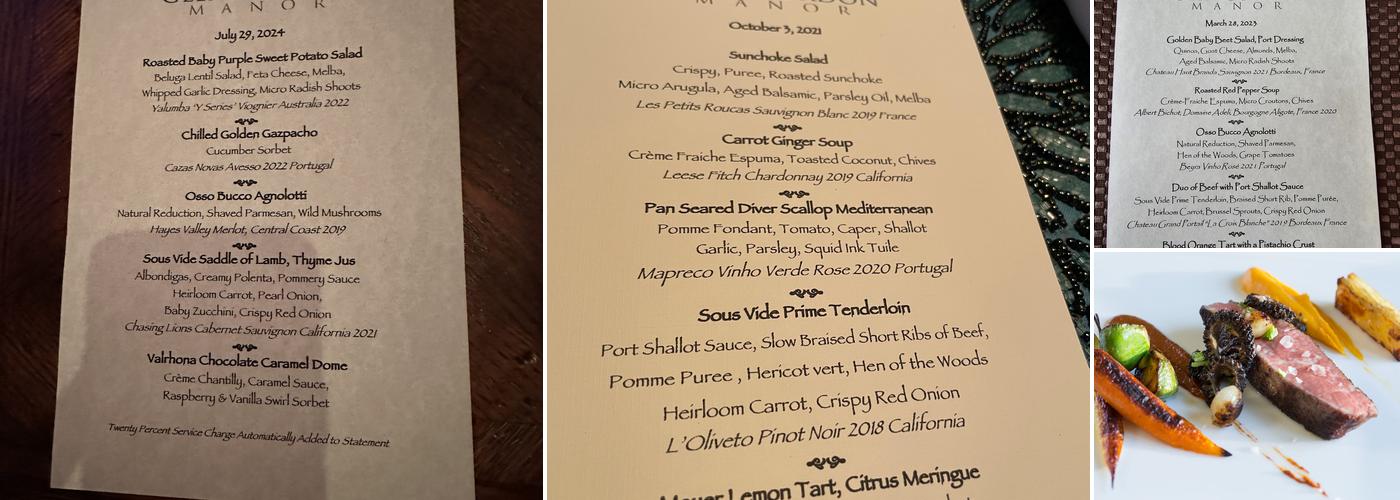 Houndstooth Restaurant Menu