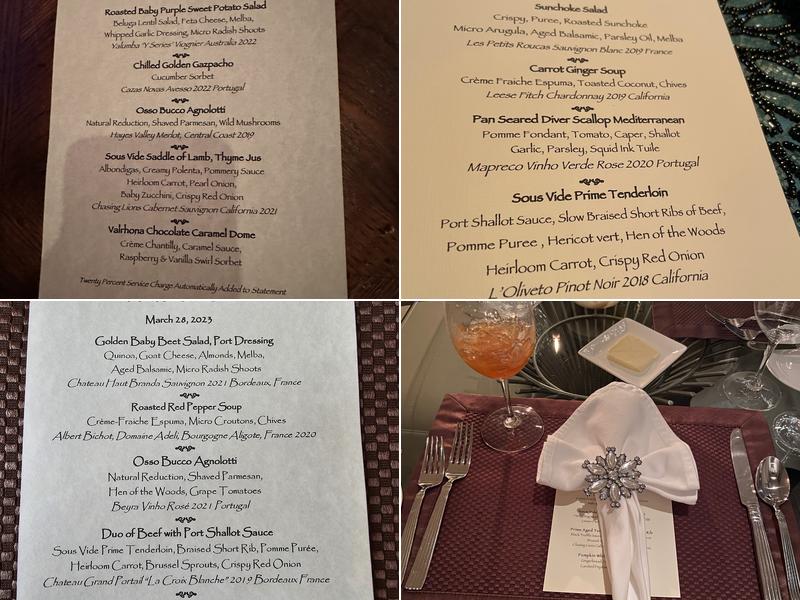 Houndstooth Restaurant Menu