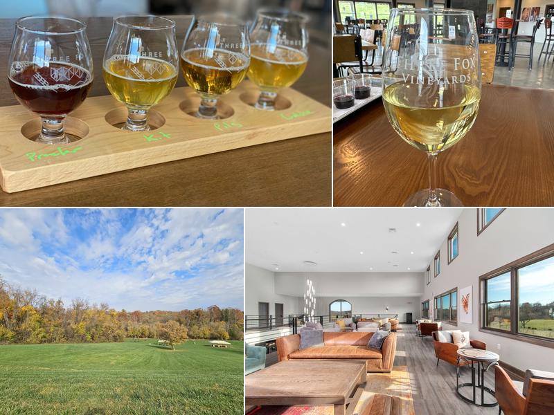 Three Fox Vineyards & Farm Brewery