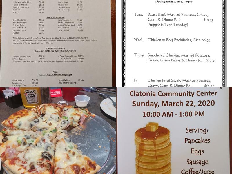 Sheila's Bar & Grill Menu