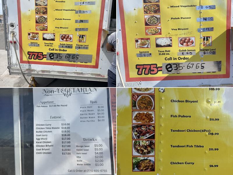 PUNJABI DHABA Menu