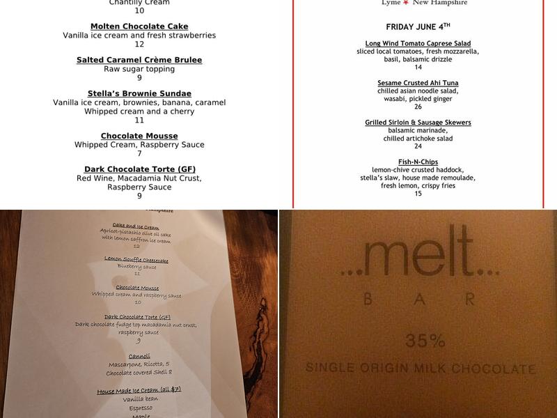 Stella's Italian Kitchen & Cafe Menu