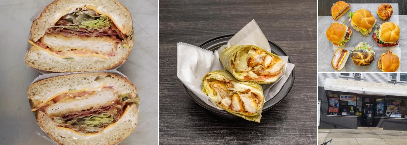 Montclair's Crowd Around Deli