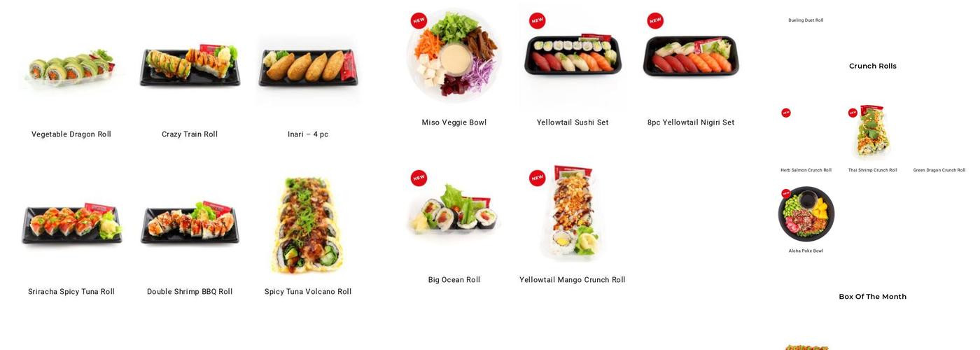 Genji Sushi Menu