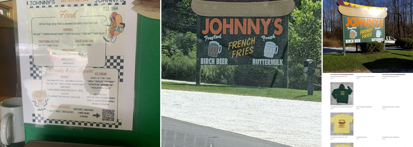 Hot Dog Johnny's Menu