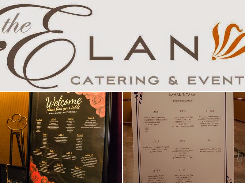The Elan - Catering and Events Menu