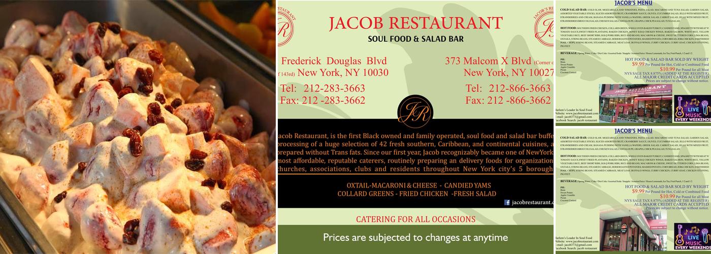 Jacob Soul Food Restaurant Menu
