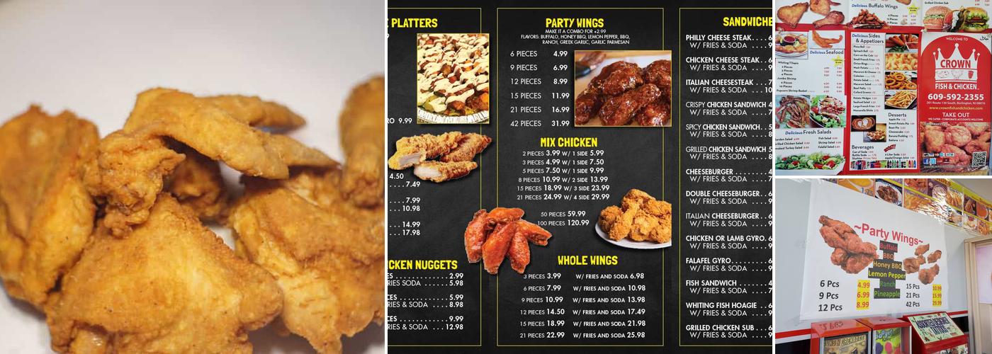 Chef’s Fish and Chicken Menu