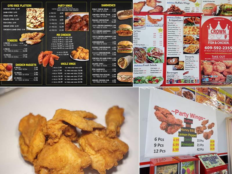 Chef’s Fish and Chicken Menu