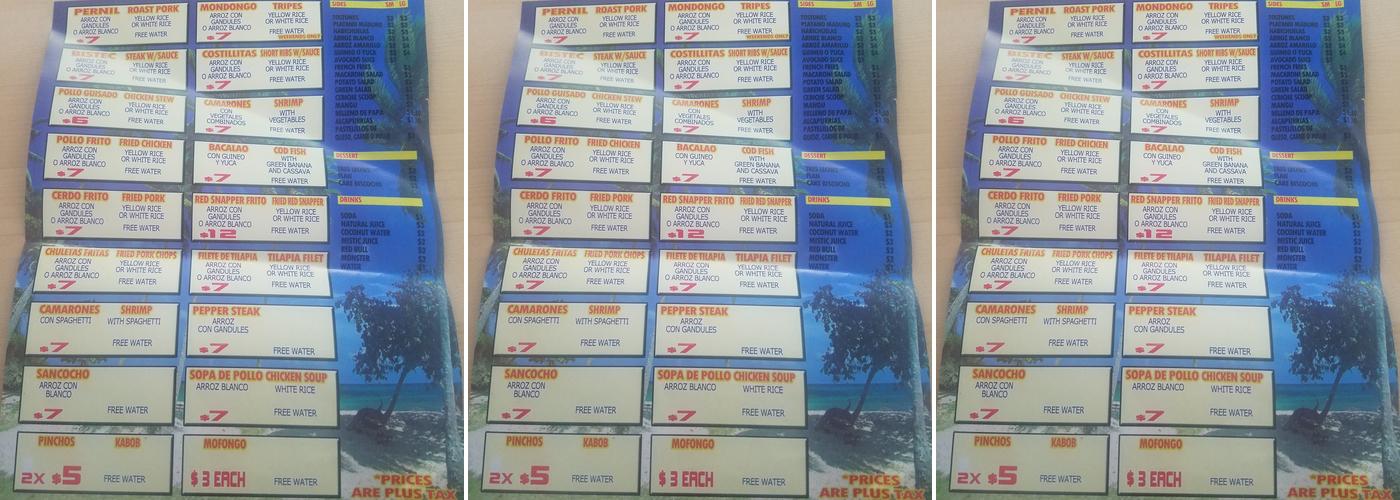 El Provocon Restaurant Menu