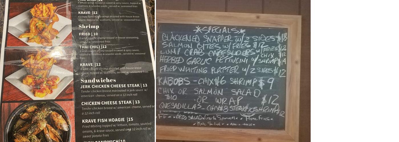 720 West Bistro Menu